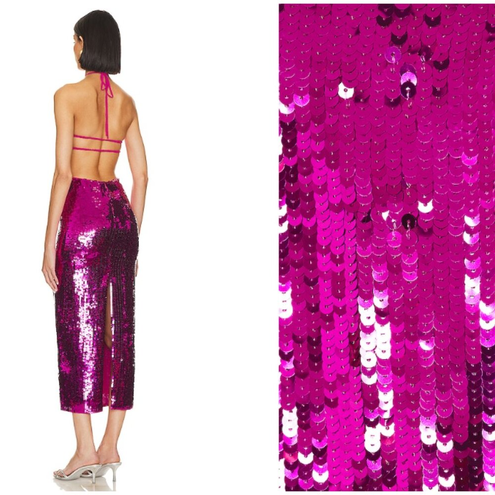 TASMINA DRESS - ANEMONE - Picture 2 of 2